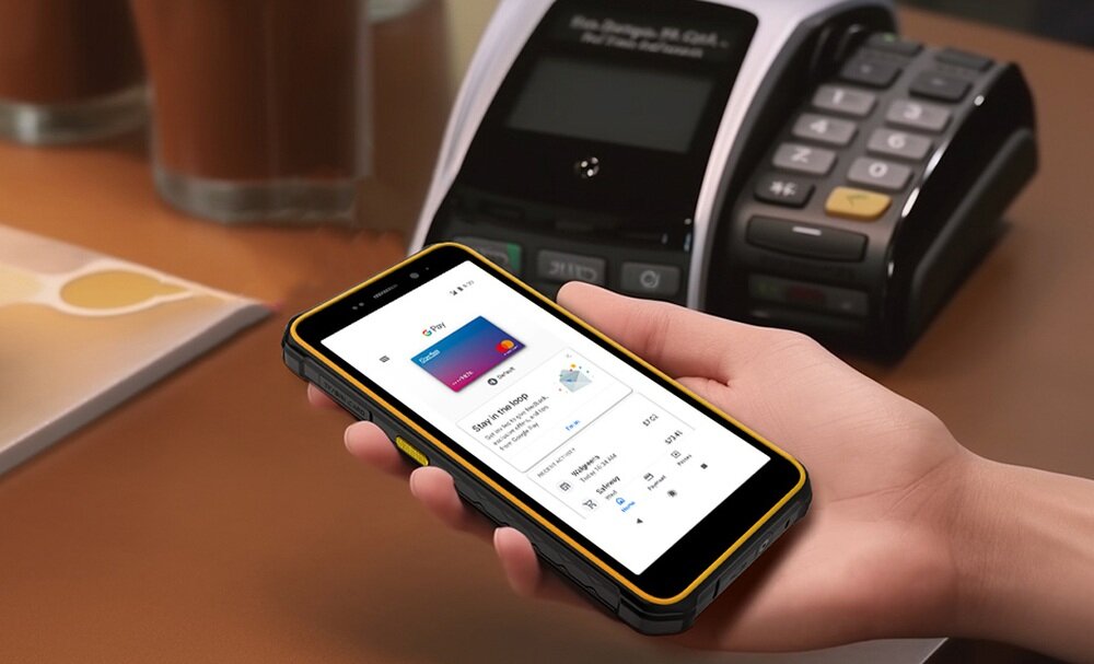 Smartfon ULEFONE Armor X12 Pro NFC Google Pay płatności zbliżeniowe karty miejskie