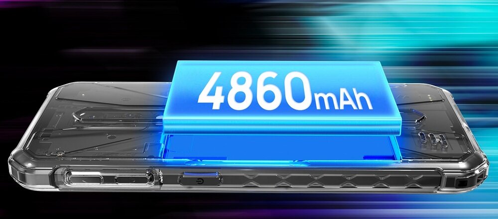 Smartfon ULEFONE Armor X12 Pro bateria 4860 mAh długi czas pracy kompaktowa konstrukcja