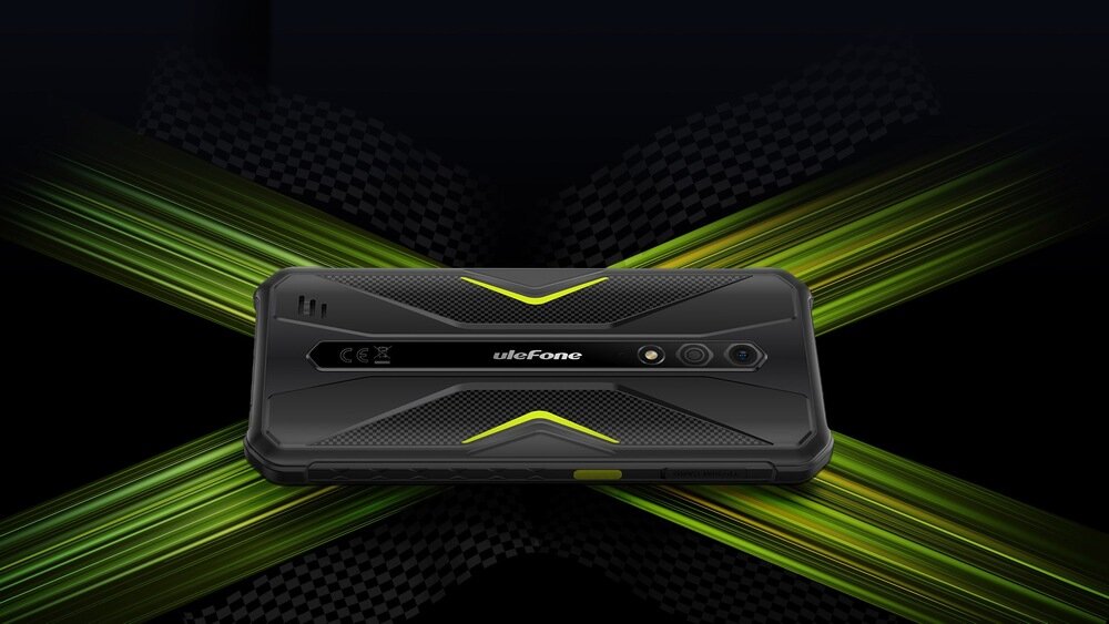 Smartfon ULEFONE Armor X12 Pro design XRacing szachownica F1 obudowa