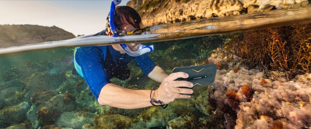 Smartfon ULEFONE Armor X12 Pro tryb podwodny zdjęcia w wodzie nagrywanie filmów