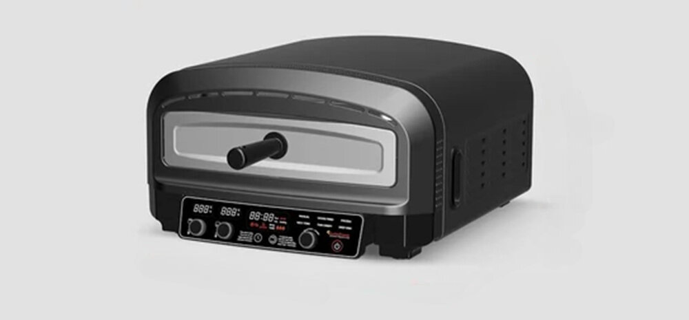 Piec do pizzy TURBOTRONIC TT-PO14 wbudowany timer, kontrola czasu, bez pezypaleń, poprawa efektywności