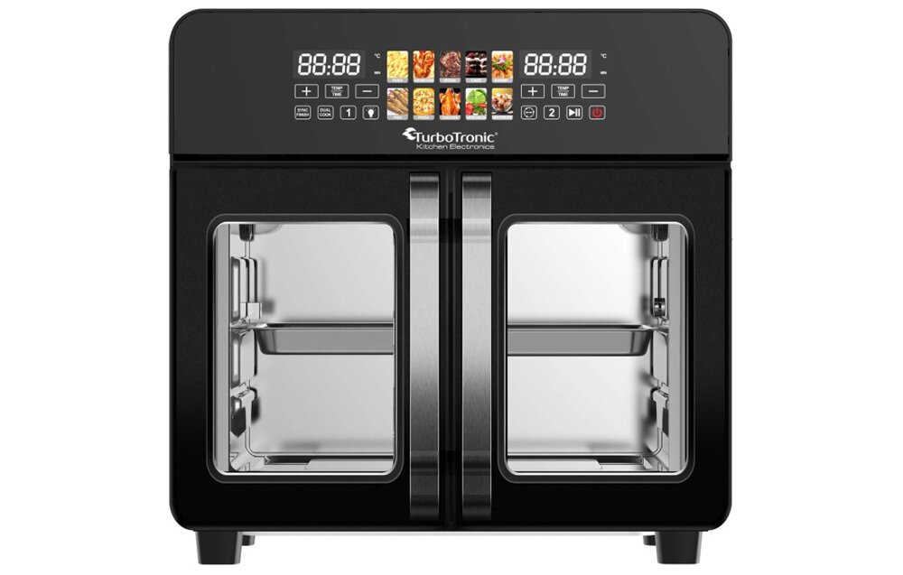 Piekarnik TURBOTRONIC TT-AFO240 Czarny tacka do dehydracji, kontrolowana temperatura, zdrowe rozwiązanie