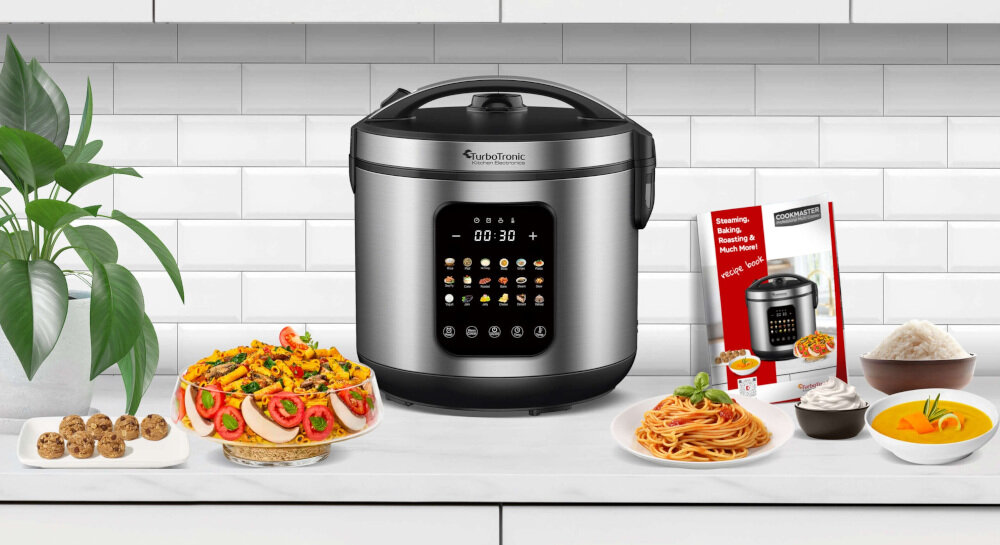 Multicooker TURBOTRONIC TT-DMC21 18 programów  zdjęcie lifestyle Wielofunkcyjne gotowanie