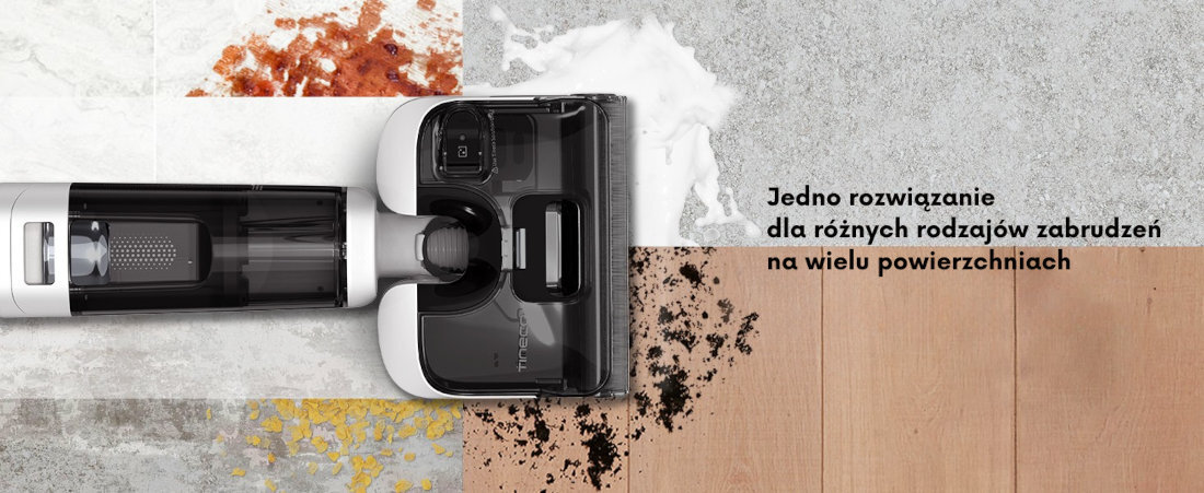 Odkurzacz piorący TINECO Floor One S5 Stretch Extreme Oszczędzaj cenny czas prędkość mycie odkurzanie wysiłek czas zasięg
