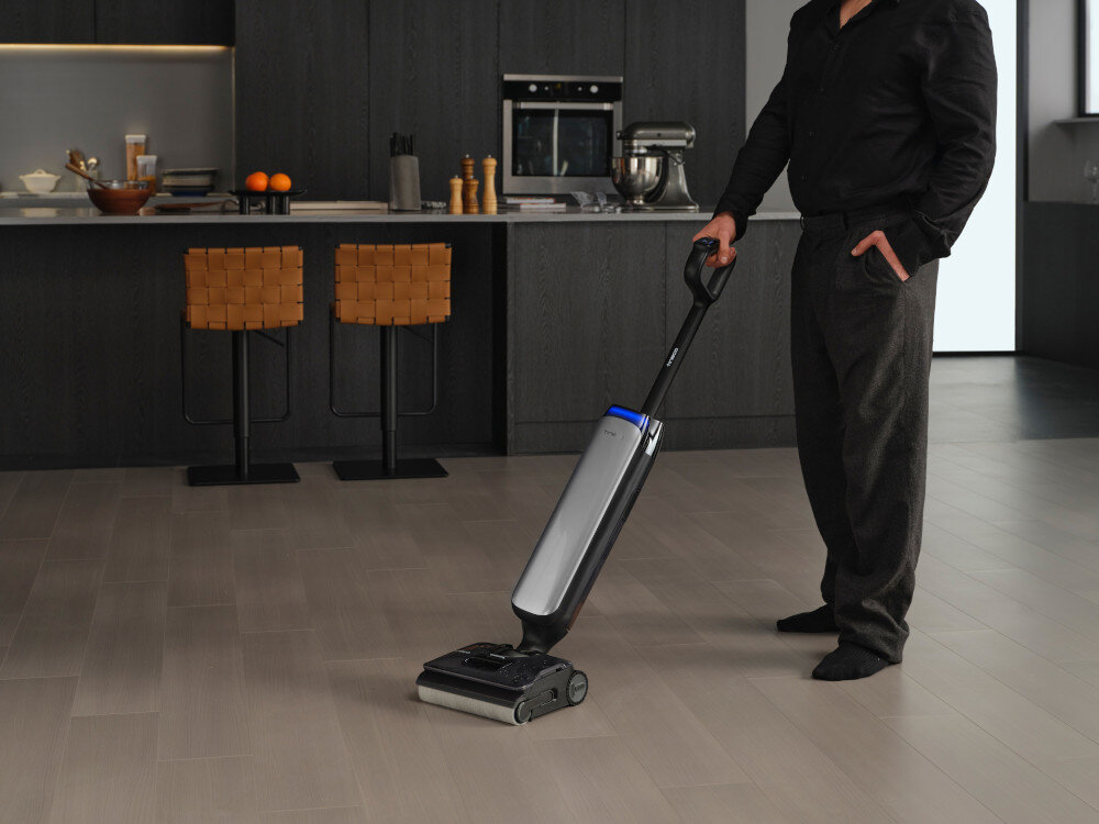 Odkurzacz TINECO Floor One S9 Artist Premium Skuteczność bez plątania System DualBlock Anti-Tangle problem zaplątanych włosów i sierści efektywność sprzątania,