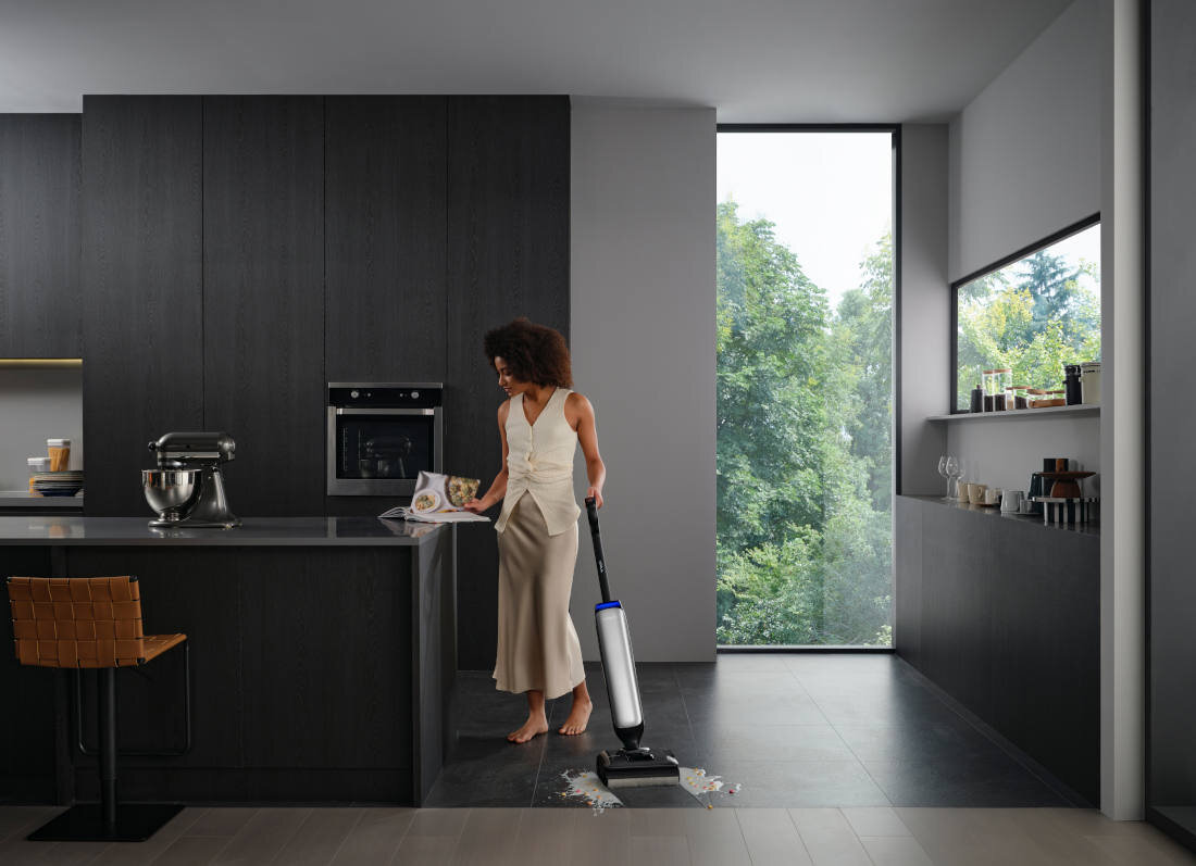 Odkurzacz TINECO Floor One S9 Artist Premium Czysta szczotka, czysta podłoga Technologia MHCBS mycie szczotki higieniczne i skuteczne sprzątanie optymalny efekt system FlashDry temperatura