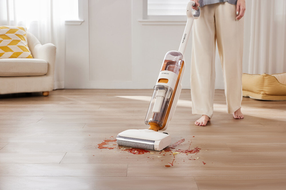 ODKURZACZ PIORĄCY TINECO IFLOOR Y2 PLUS Moc, która robi różnicę silnik napięcie stabilne działanie plamy i kurz