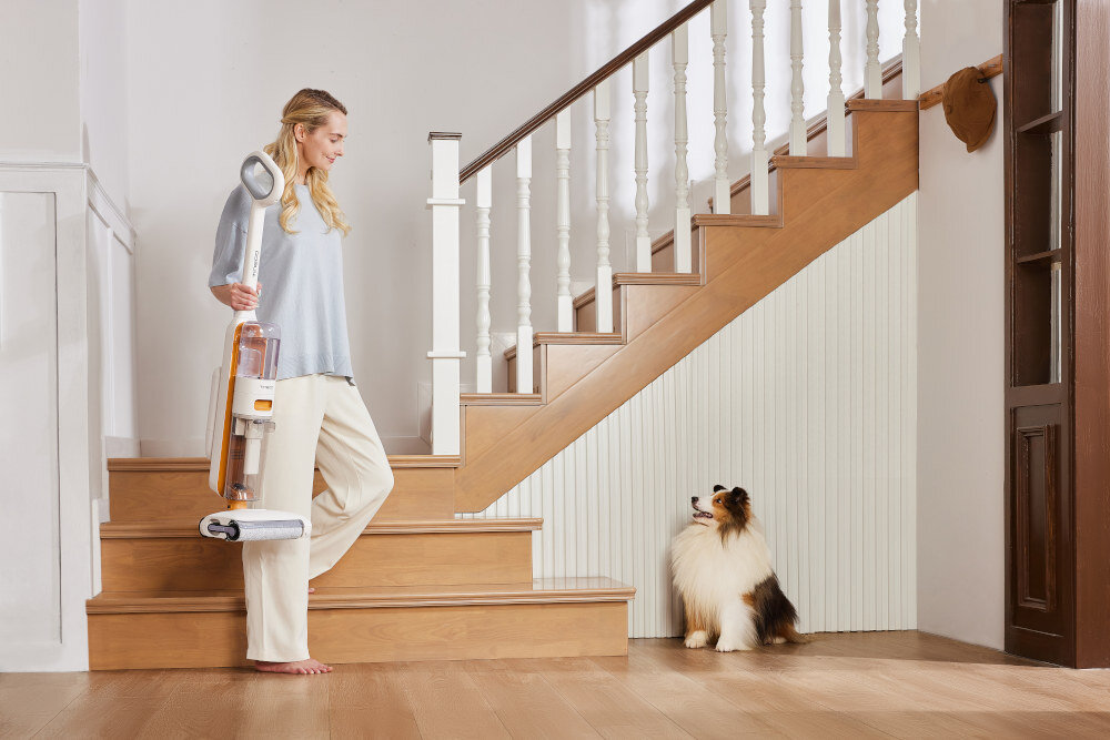 ODKURZACZ PIORĄCY TINECO IFLOOR Y2 PLUS napęd do przodu waga lekka konstrukcja powierzchnia ułatwienie sprzątanie