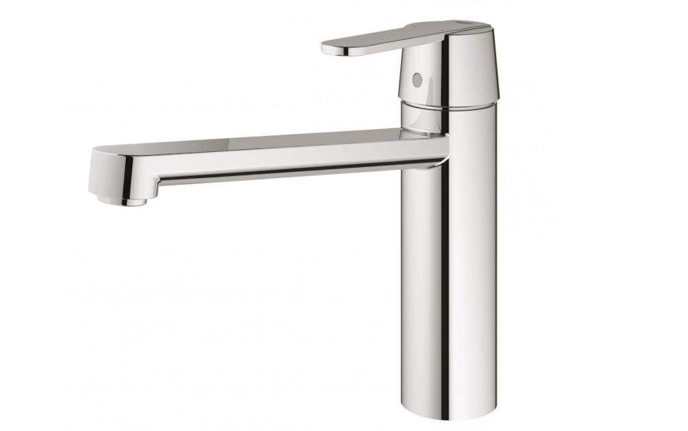 GROHE Get Medium 30196 wylewka zmywanie funkcjonalność chrom połysk obsługa bateria grohe zero silkmove strumień chromowana powłoka starlight
