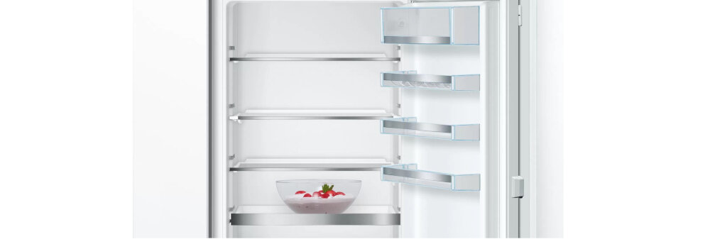 Lodówka BOSCH KIS86AFE0 FreshSense zywnosc konsystencja temperatura chlodziarka czujniki regulacja zamrazarka