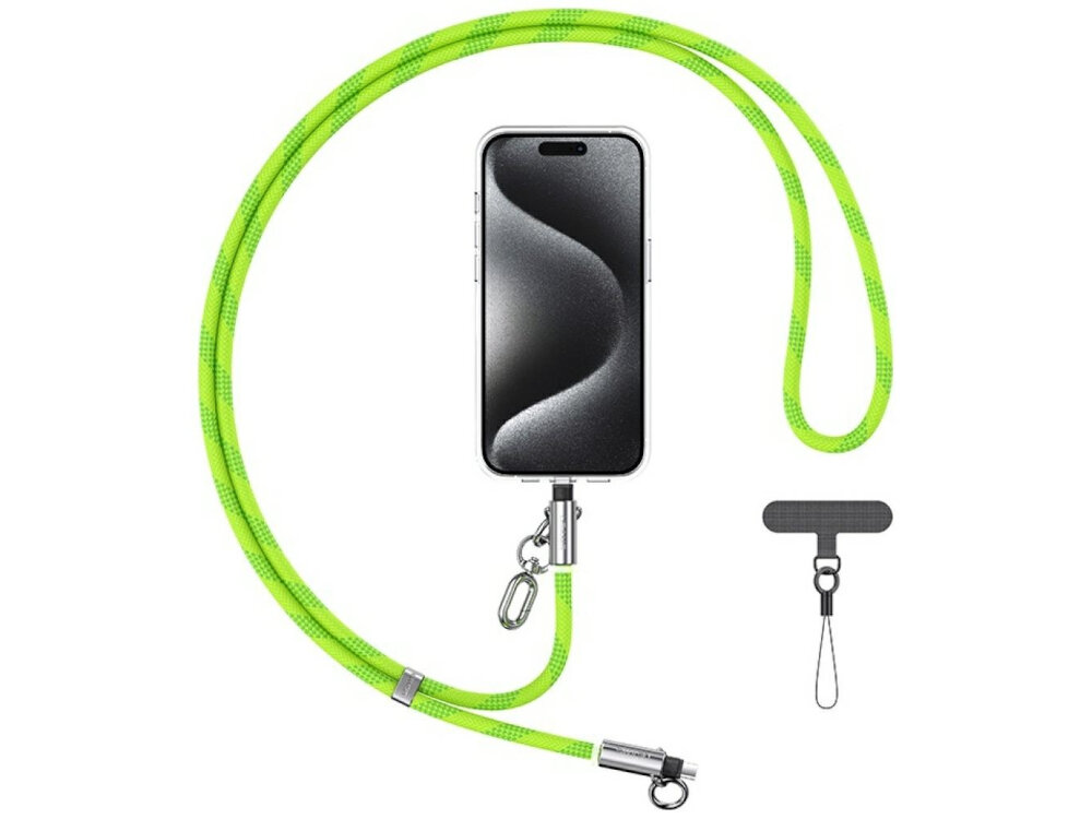 Smycz do telefonu z kablem do ładowania USB-C - Lightning USAMS SJ746 smycz podpieta do telefonu