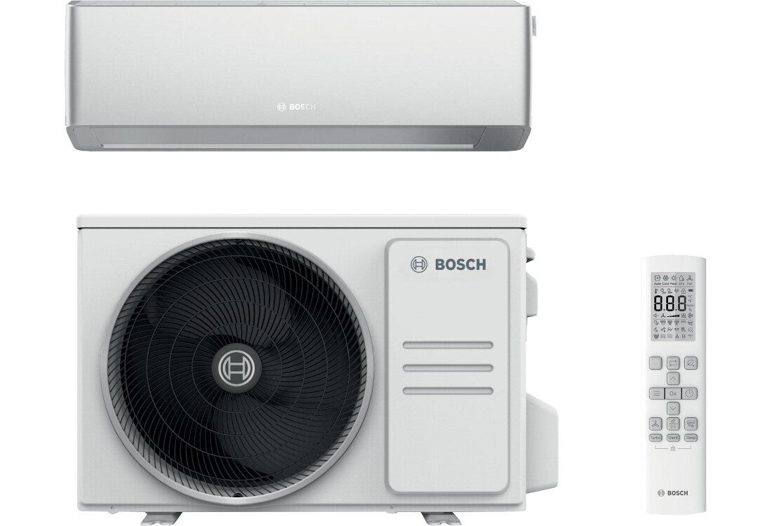 KLIMATYZATOR SPLIT BOSCH CLIMATE CL7000I 53 ES Komfort przez cały rok wygląd design tło prezentacja wizualizacja