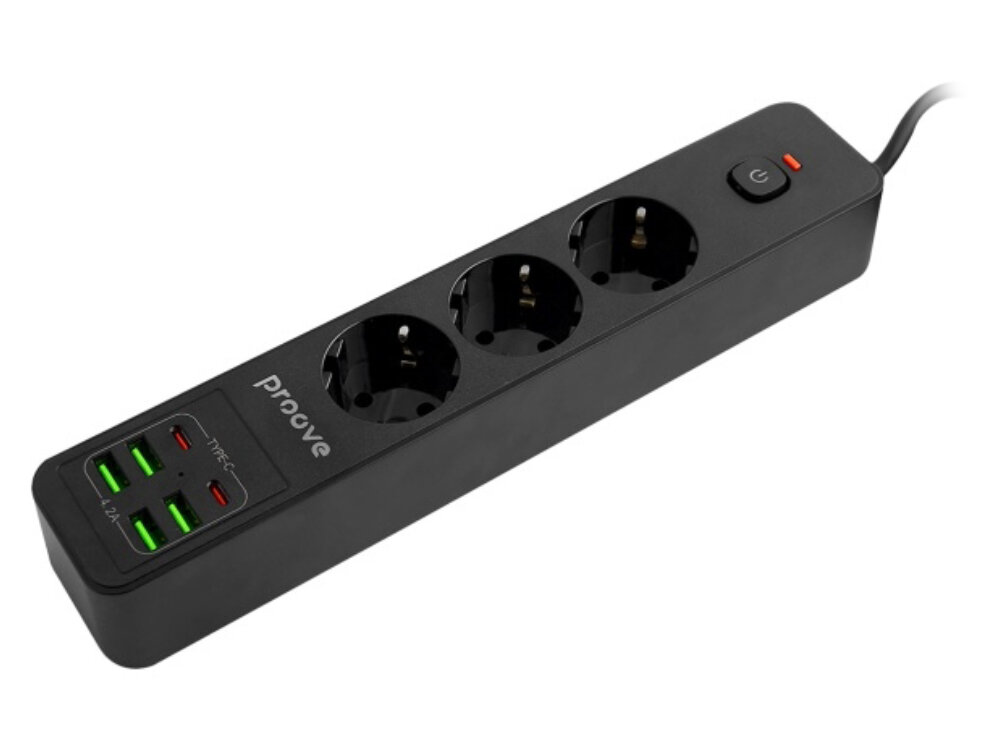 Listwa zasilająca Proove 2500W Power Socket P-03
widok pod kątem na listwe
listwa zasilająca zasilanie zasilacz ładowarka urządzenie
