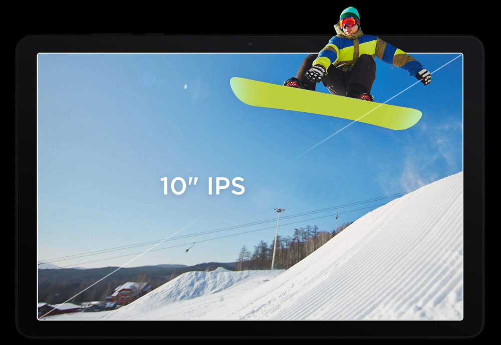 Tablet TCL Tab 10L Gen 2 rozdzielczość rdzenie przekątna 