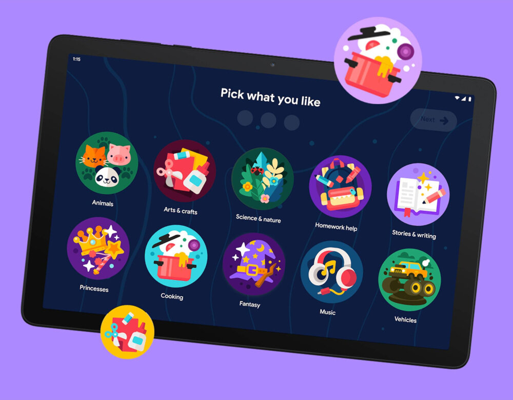 Tablet TCL Tab 10L Gen 2 kontrola rodzicielska dzieci aplikacje edukacja