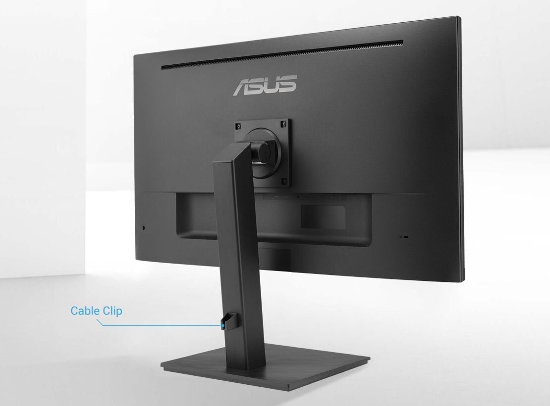 Monitor ASUS VA32UQSB - Inteligentne zarządzanie kablami