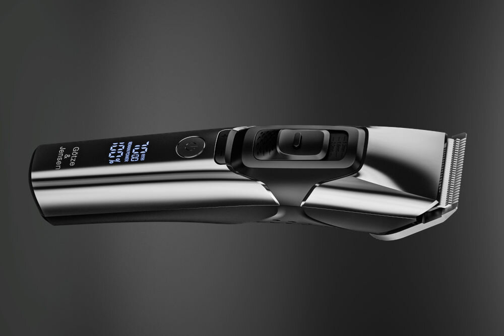 Strzyżarka GÖTZE & JENSEN CL950 bezprzewodowa 6 nakładek wyglad front