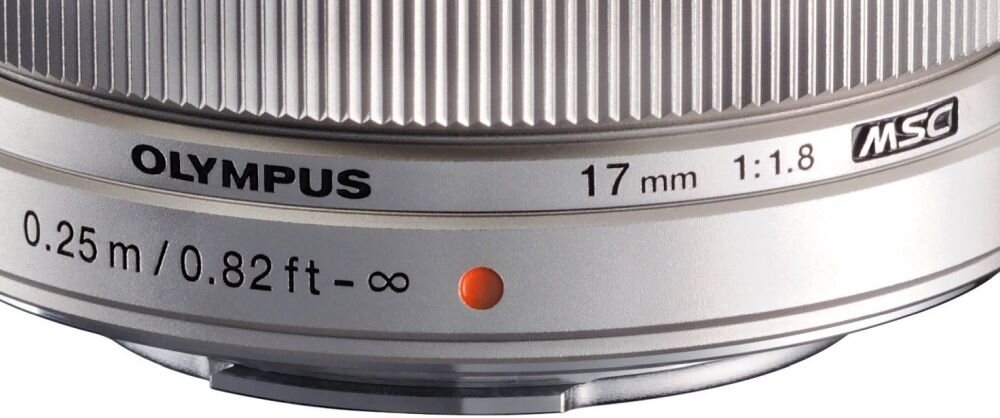 OBIEKTYW OLYMPUS M.ZUIKO DIGITAL 17MM 1:1.8 EW-M1718  ogniskowa przysłona ostrość pierścienie optyka soczewki powłoki montaż bagnet światło jasność zoom filtry waga