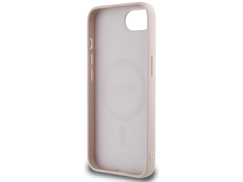 Etui Guess 4G Ring Classic Logo MagSafe Środek obudowy odporność materiał dostęp magnesy magsafe