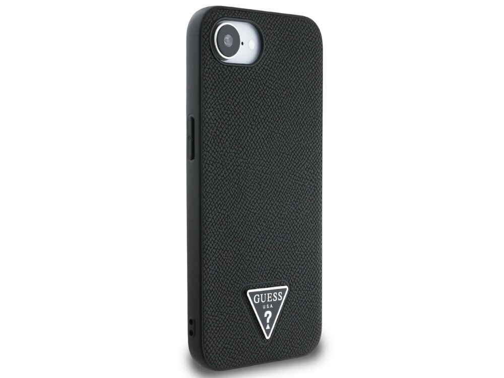 Etui Guess Grained Triangle MagSafe
            etui skóra ekologiczna logo marki charakter