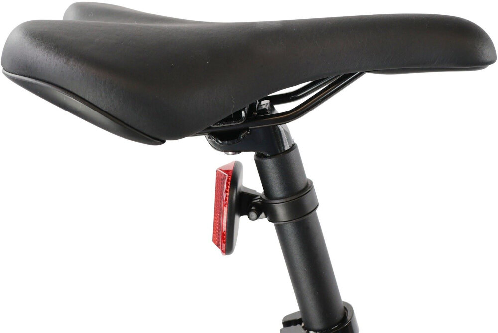 Rower gravel INDIANA Claris M22 28 cali męski Zielony siodełko na białym tle siodełko marki DDK aluminiowa sztyca ZOOM lekkość wytrzymałość precyzyjne ustawienie wysokości siodełka ergonomia stabilność