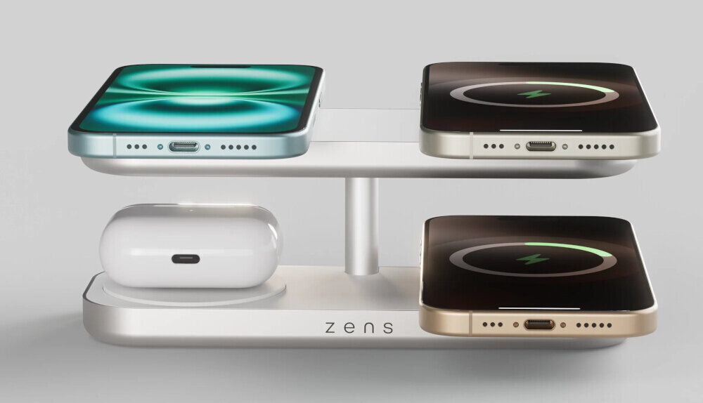 ładowarka kompatybilna apple android qi qi2 słuchawki