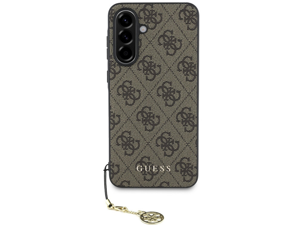 Etui Guess 4G Charms Collection Tył obudowy dopasowanie struktura wygląd