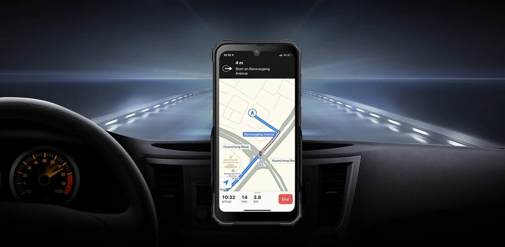 Blackview BV5300 Pro łączność 4G LTE NFC GPS GLONASS Beidou Galileo Android 12