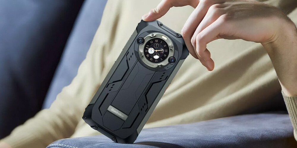 Smartfon BLACKVIEW BV9300 Pro  design odporność obudowa normy IP68, IP69K i MIL-STD-810H