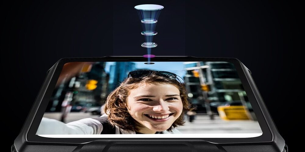 Smartfon BLACKVIEW BV9300 Pro przedni aparat  bateria o pojemności 15 080 mAh 33 W ładowanie  