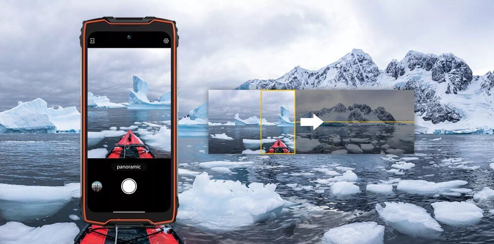 Smartfon BLACKVIEW BV9300 Pro aparat Samsung ISOCELL GW3 o rozdzielczości 64 MP  HDR, panorama i portret Wideo w jakości 2K aparat 32 MP do selfie