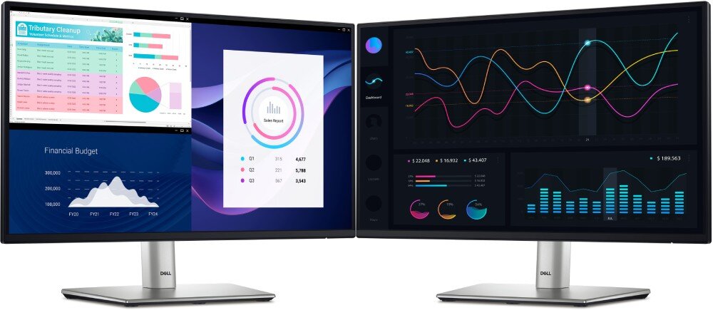 Monitor DELL P2225H 21.5 1920×1080px IPS 100Hz ochrona wzroku ComfortView Plus migotanie Flicker Free