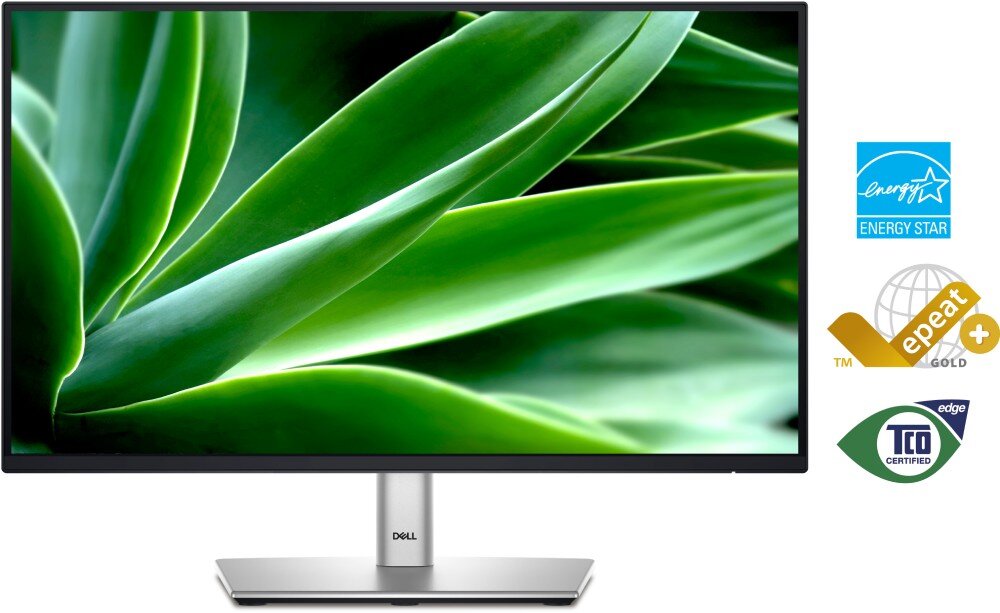 Monitor DELL P2225H 21.5 1920×1080px IPS 100Hz ekologia środowisko recykling materiały certyfikaty