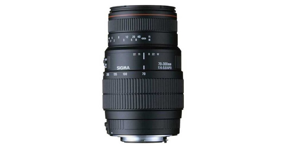 Obiektyw SIGMA 70-300-4-5.6 APO DG Macro ogniskowa AF mocowanie przysłona zdjęcia