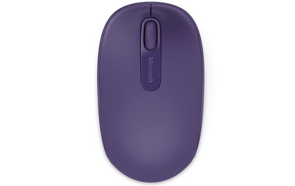 Mysz MICROSOFT Wireless Mobile Mouse 1850 - wygląd ogólny ergonomiczny kształt wygodna praca