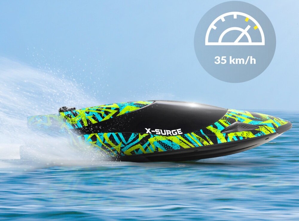 Łódź zdalnie sterowana OVERMAX X-Surge prędkość, dynamika, zwrotność
