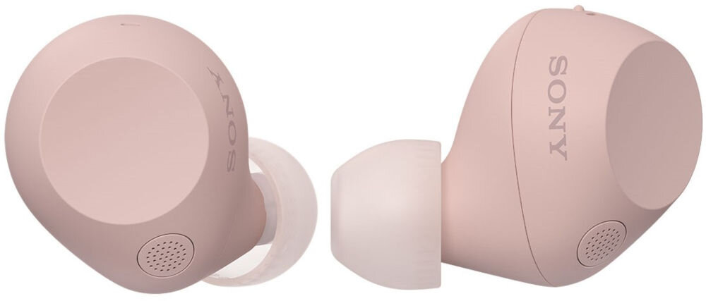 Słuchawki dokanałowe SONY WF-C710 ANC Wodoodporne 2 różówe słuchawki anc redukcja szumów tryb ambient sound przejrzysty dźwięk