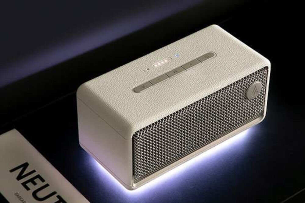 Głośnik mobilny EDIFIER ES60 światło ambientowe trzy efekty dwie barwy, głośnik stojący na blacie