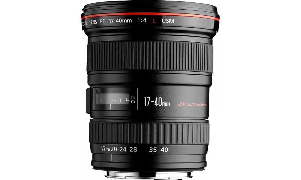 Obiektyw CANON EF 17-40 mm f-4.0 L USM ogniskowa AF mocowanie przysłona zdjęcia