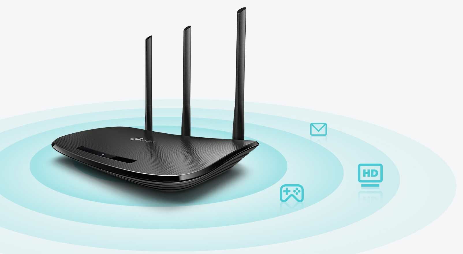 Router TP-LINK TL-WR940N - Trzy specjalistycznie anteny