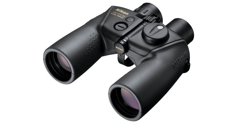 Lornetka NIKON WP Global Compass 7x50 CF z wbudowanym podświetlanym kompasem morskim
