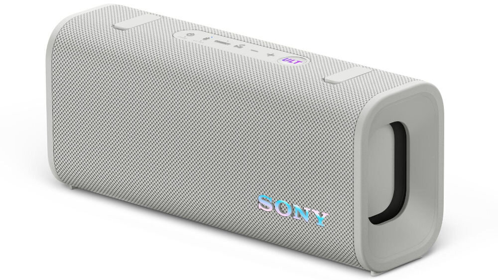 Głośnik mobilny SONY ULT Field 3 głośnik na białym tle głośnik wysokotonowy niskotonowy podwójne membrany bierne korektor