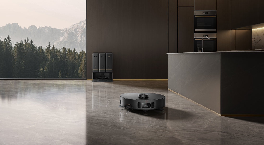 Robot sprzątający MOVA Z50 Ultra wygląd design tło prezentacja wizualizacja Sprzątanie bez wysiłku