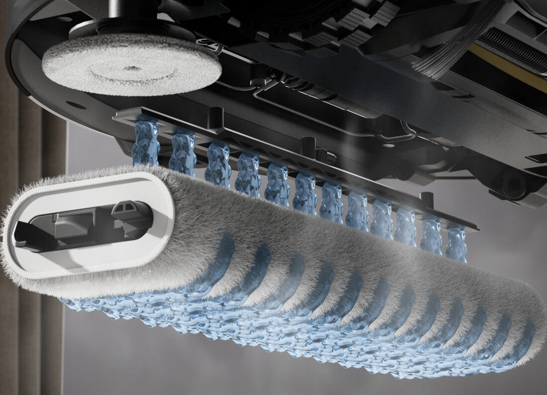 Robot sprzątający MOVA Z50 Ultra  bez Twojej pomocy Automatyczne czyszczenie higiena warunki przepiera swój mop