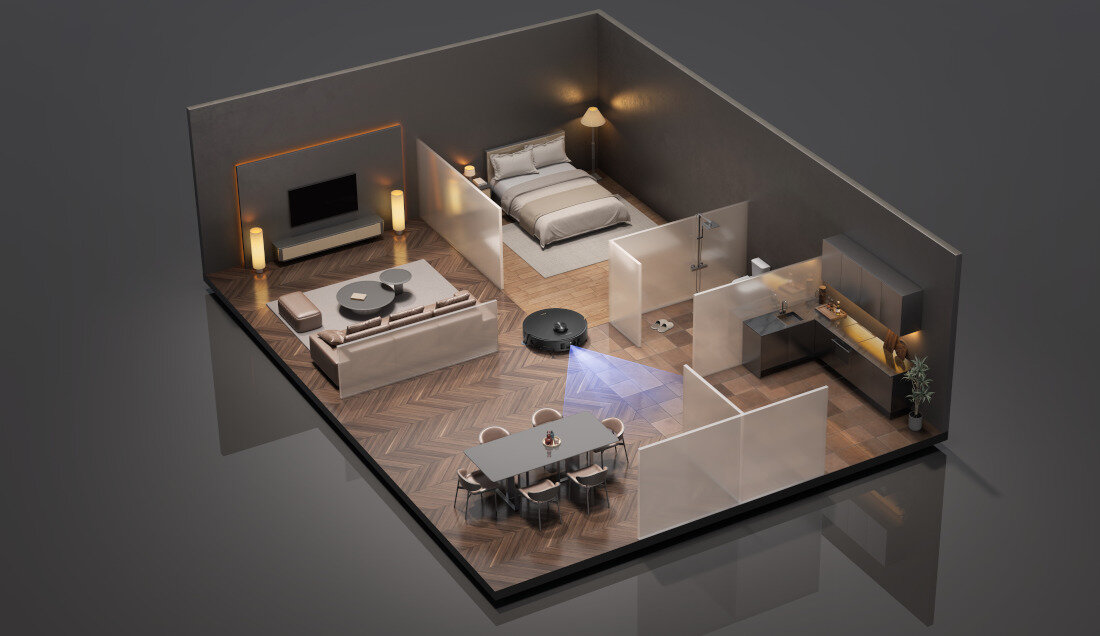 Robot sprzątający MOVA Z50 Ultra Długa praca, duży zasięg akumulator pojemność czas pracy powierzchnia