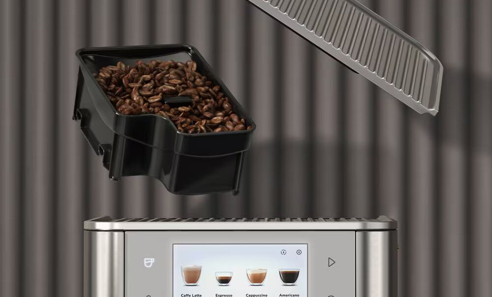 Pojemnik na kawę KITCHENAID KESRBHF wygląd design prezentacja wizualizacja tło Wygodne przechowywanie