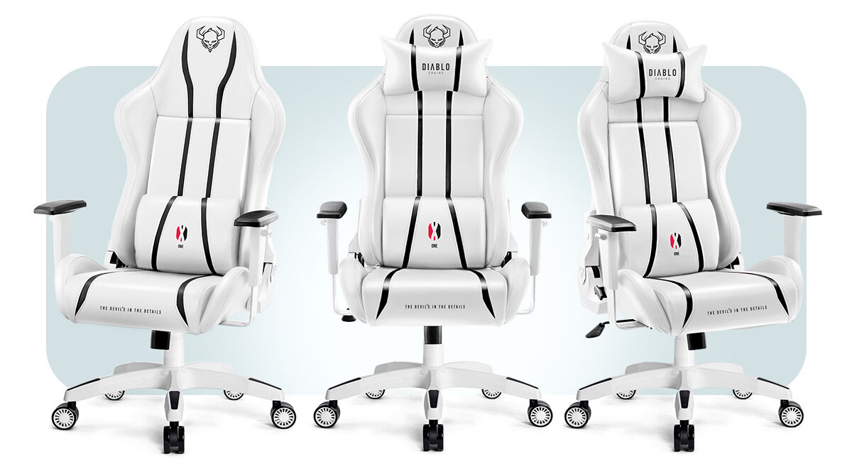 DIABLO CHAIRS X-One 2.0 Small wielogodzinnej pracy pracy, nauki i gry - fotel z trzech kadrów