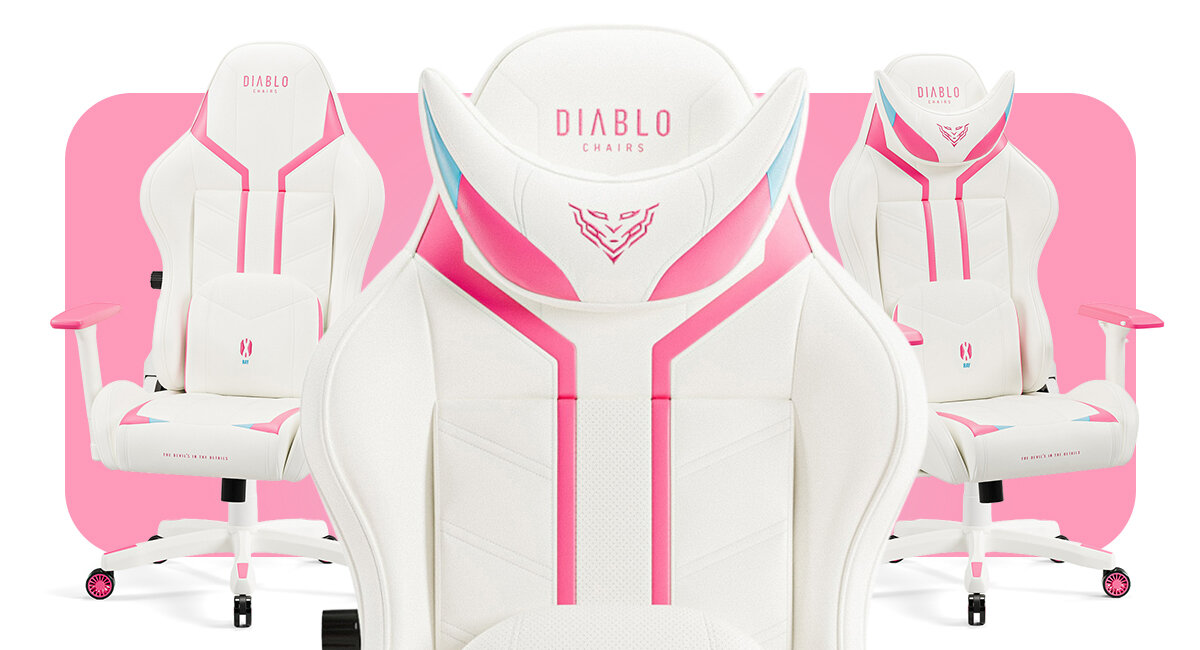 DIABLO CHAIRS X-Ray 2.0 Ergonomiczne rozwiązania zdrową pozycję podczas pracy lub gry - oparcie fotela