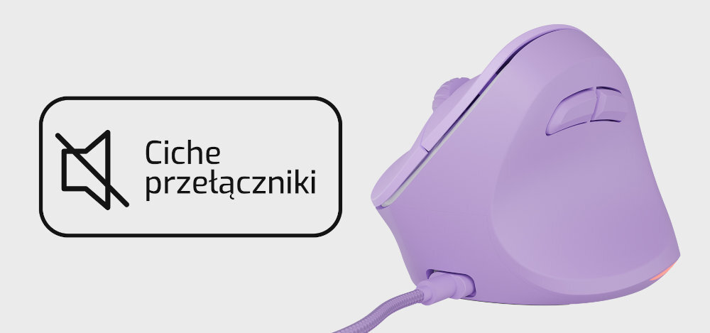 NATEC Crake 2 Pro przyciski główne typu silent biura domu