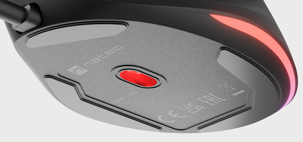 NATEC Crake 2 Pro sensor optyczny płynnie codziennej pracy wymagających grach